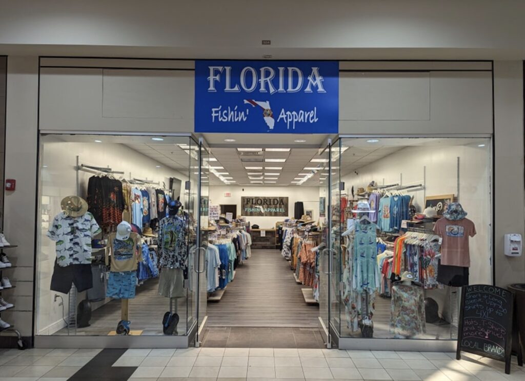 Florida Fishin' Apparel is now open at Paddock Mall